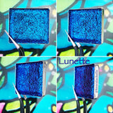 Lunette Jewelled Multichrome Eyeshadow angle shifts blue-indigo-violet-pink