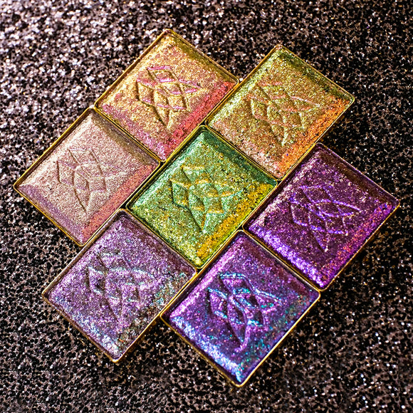 Mini Stained Glass Magnetic Palette (Empty) – Clionadh Cosmetics