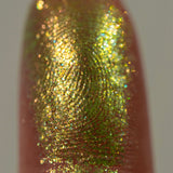 Macro finger swatch of Dais