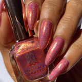 Flamin’ Hot Holo Nail Lacquer