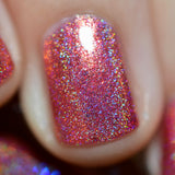 Flamin’ Hot Holo Nail Lacquer