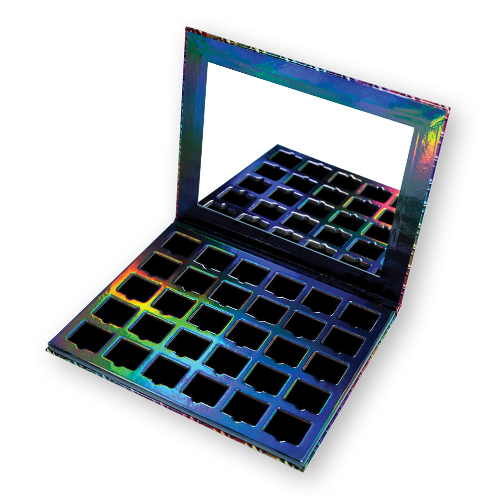 Stained Glass Empty Welled Palettes (Jewelled Version) – Clionadh Cosmetics