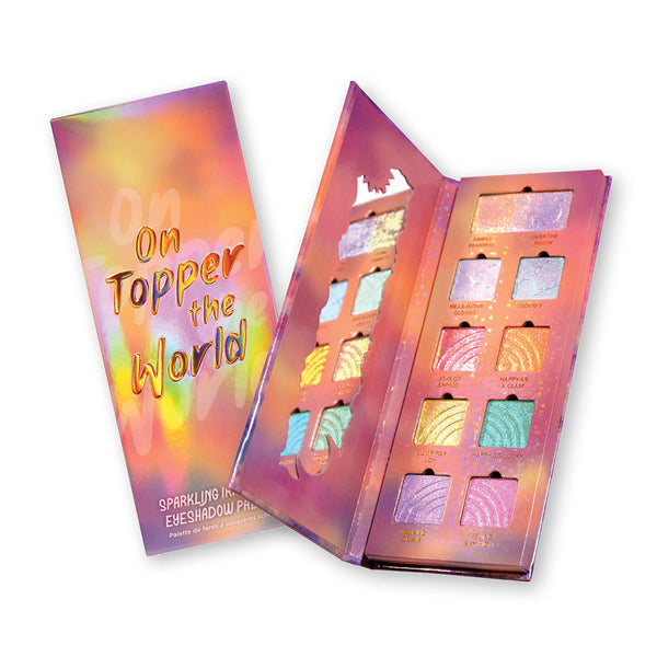 ToppertheWorldClionadhマルチクロームアイシャドウパレット On Topper the World Palette – Clionadh Cosmetics