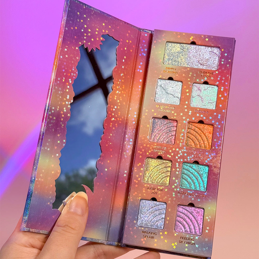 ToppertheWorldClionadhマルチクロームアイシャドウパレット On Topper the World Palette – Clionadh Cosmetics
