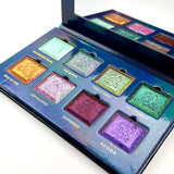 Right angled shot of the Deep Sea Treasures Palette.