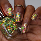 Patchwork Quilt Nail Lacquer