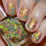 Patchwork Quilt Nail Lacquer