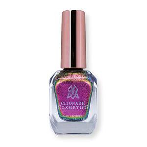 Smoulder Lite Nail Lacquer bottle in front of a white background.