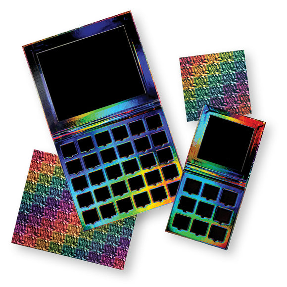 Stained Glass Empty Welled Palettes (Jewelled Version)