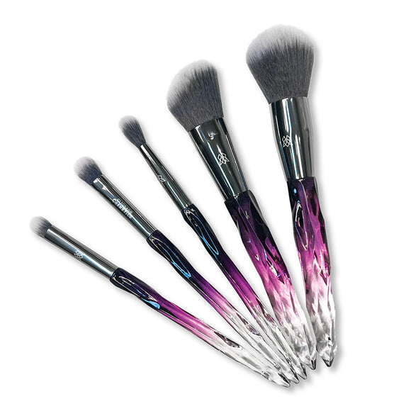 Purple Brush Set handles