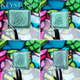 Keystone Pastel Multichrome Eyeshadow angle shifts green-blue-indigo